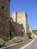 Castle walls, Malaga