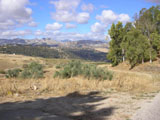 View at the foot of Ronda